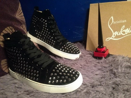 Christian Louboutin High-Top Fashion Men Shoes--007